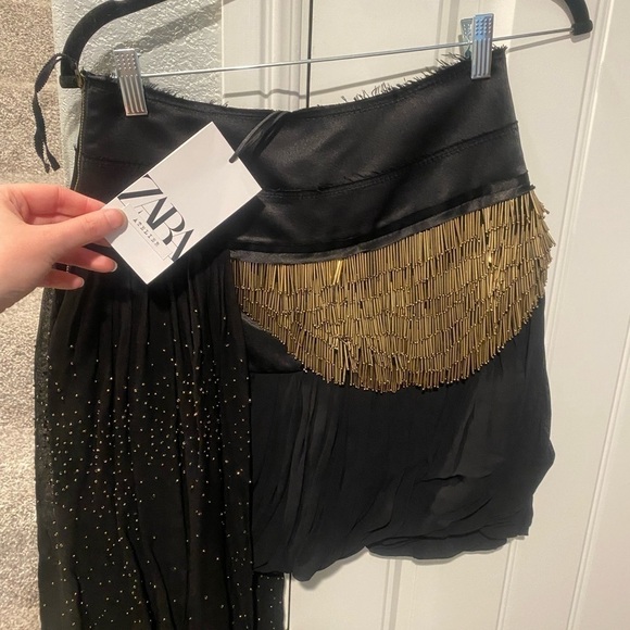 NWT Zara Limited Edition Scarf Mini Skirt - Picture 10 of 11